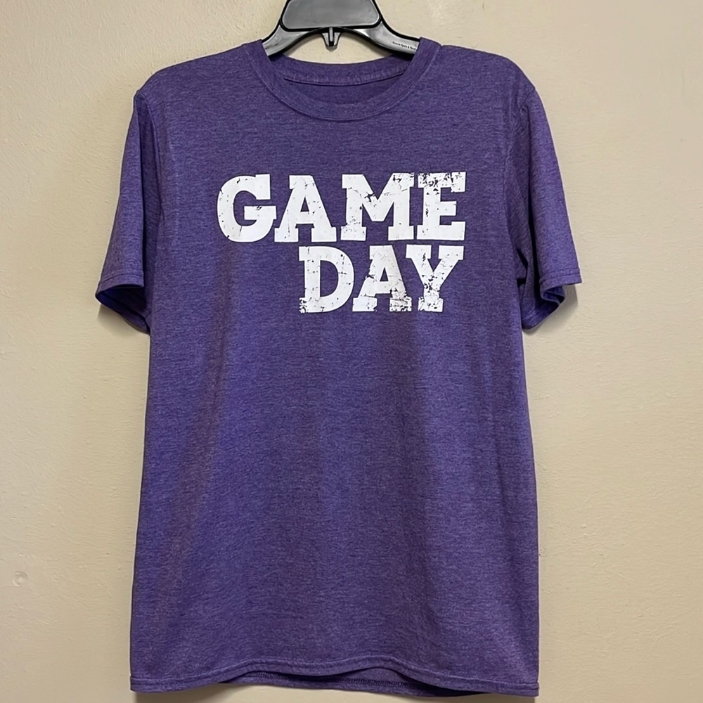 Purple Game Day t-shirt